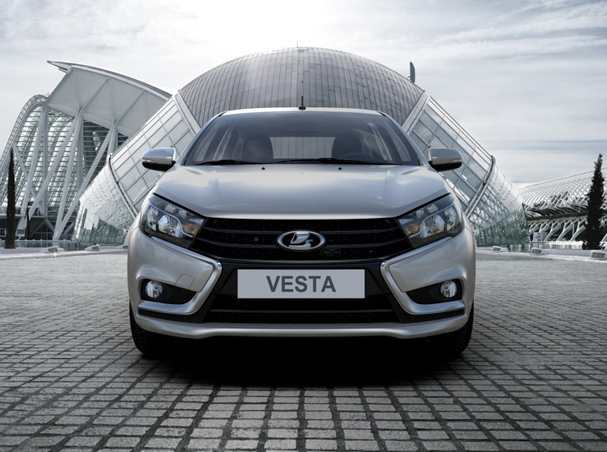 Габариты и размеры Lada Vesta седан